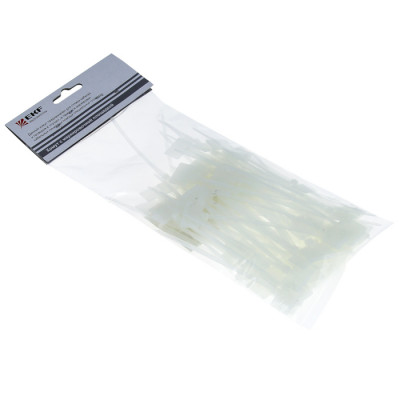 Фотография Хомут нейлоновый с маркировочной площадкой (2,5х110) (100шт.) EKF PROxima, артикул plc-c-p-2.5x110