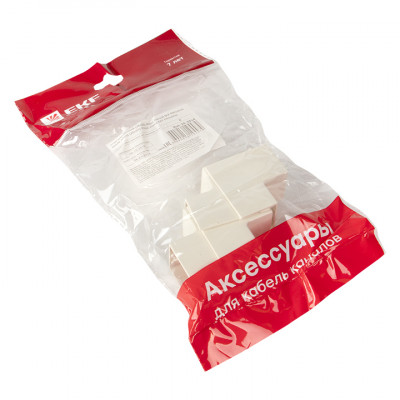 Фотография Угол внутренний (25х25) (4 шт) белый EKF-Plast, артикул ibw-25-25x4