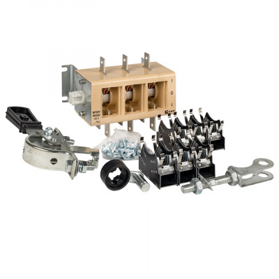 Фотография Выключатель-разъединитель ВР32У-31A71240-R 100А, 2 направ. с д/г камерами, с передней смещённой рукояткой EKF MAXima, артикул uvr32-31a71240-r