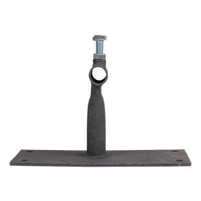 Фотография Держатель мачты молниеприемника к стене, D=20мм, вынос 100мм, для молниеприемника 16мм EKF PROxima, артикул lp-04007-sp