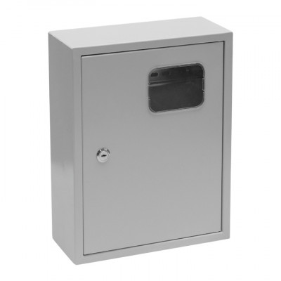 Фотография Щит учетно-распред. навесной счетчик на дин-рейку ЩУРн 1/12 (Э) (360х280х110) IP31 EKF Basic, артикул mb23-1/12e-bas