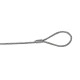 Фотография Трос стальной с петлей L=2 М (2 мм) EKF, артикул trp-2