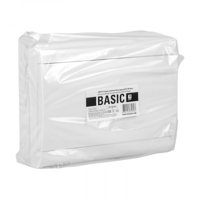 Фотография Щит распределительный ЩРН-П-12 (пром. упаковка) белая дверца IP41 EKF Basic, артикул pb-n-12w-bas