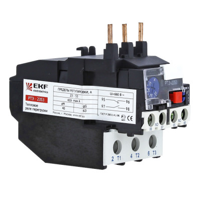 Фотография Реле тепловое РТЭ-2353  23-32А EKF PROxima, артикул rel-2353-23-32