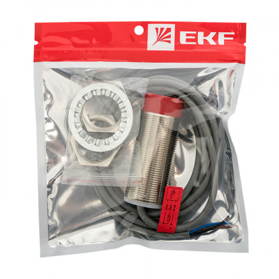 Фотография Бесконтактный индуктивный датчик PROXIS-2-30-15-P-NO-2, артикул PROXIS-2-30-15-P-NO-2