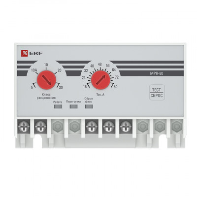 Фотография Реле защиты двигателя MPR 80А EKF PROxima, артикул mpr-80