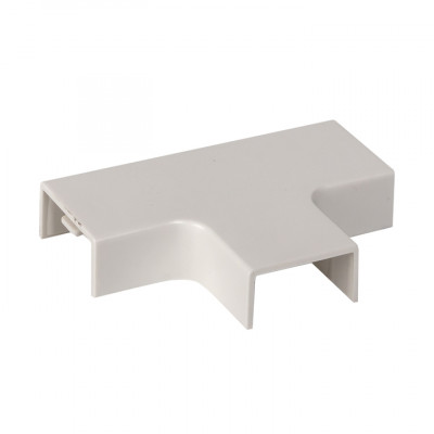 Фотография Угол T-образный (20х10) (4 шт) белый EKF-Plast, артикул tchw-20-10x4