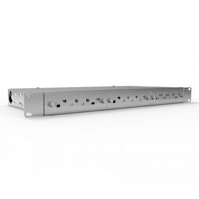 Фотография Кросс оптический стоечный 1U-24(планка FC-3шт) серия EKF PROxima, артикул ITACR24FC