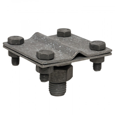 Фотография Зажим полоса-прут на штыре HZ EKF PROxima, артикул lp-55423