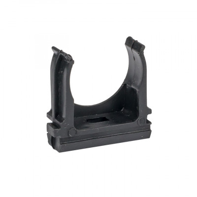 Фотография Крепеж-клипса d25 мм (10 шт) черная EKF-Plast, артикул derj-z-25b