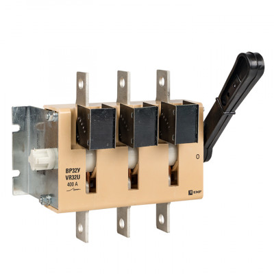 Фотография Выключатель-разъединитель ВР32У-39A31220 630А 1 направ. с д/г камерами несъемная левая/правая рукоятка MAXima EKF PROxima, артикул uvr32-39a31220