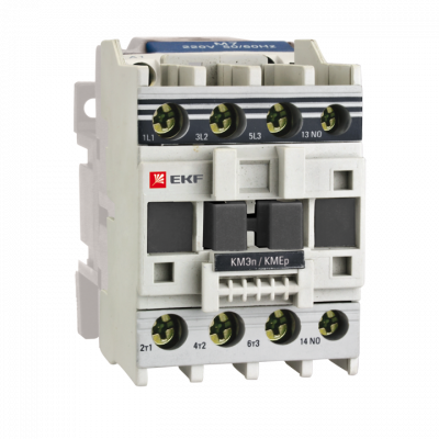 Фотография Контактор КМЭп малогабаритный 12А 110В DC 1NC EKF PROxima, артикул ctr-s-12-110-nc-p