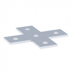 STRUT-пластина Х-образная 5 отверстий EKF