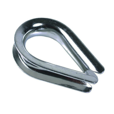 Фотография Коуш для троса DIN 6899 (6 мм) EKF, артикул ksh-6