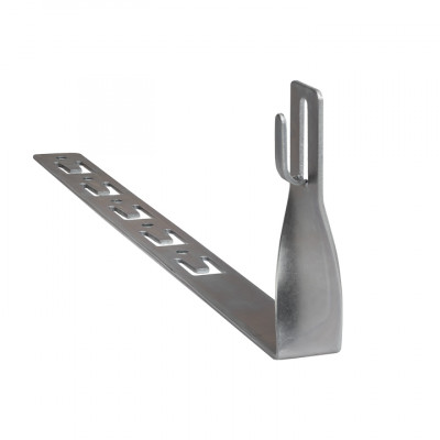 Фотография Держатель под черепицу L=330мм с крючком, скрученный CZ EKF PROxima, артикул lp-d2206-cz