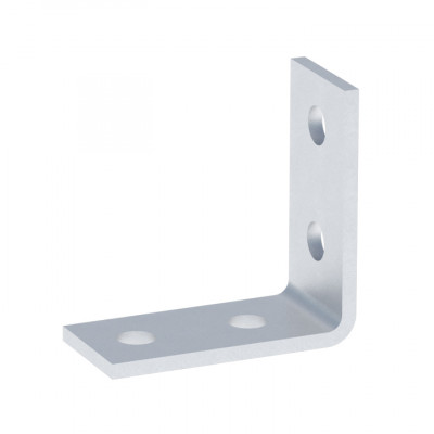 Фотография STRUT-пластина угловая 90гр. 4 отверстия EKF, артикул stpu4