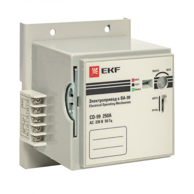 Фотография Электропривод CD-99-250A v2 EKF, артикул mccb99-a-77v2