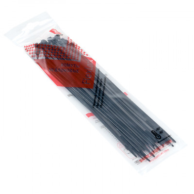 Фотография Хомут P6.6 стандартный (ч), 3.6x200 (50шт) FlexLock PROxima, артикул plc-fl-ctsb-3.6x200-r