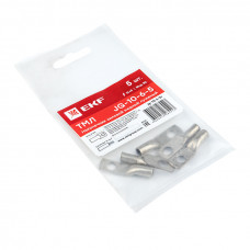 Наконечник силовой медный луженый JG-10-6-5 (ТМЛ) (5шт) EKF  PROxima