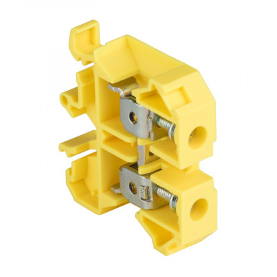 Фотография Колодка клеммная JXB-16/35 желтая EKF PROxima, артикул plc-jxb-16/35y