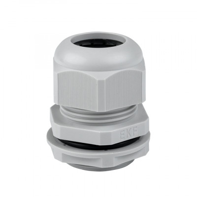 Фотография Сальник PG21 IP54 (100 шт) d отв. 27 мм / d провод. 13-18 мм EKF PROxima, артикул plc-pg-21