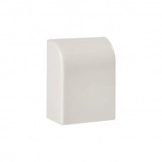 Заглушка (15х10) (4 шт) белая EKF-Plast