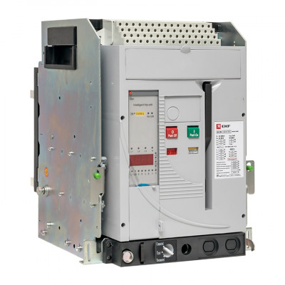 Фотография Автоматический выключатель ВА-450 1600/1600А 3P 55кА выкатной EKF, артикул mccb450-1600-1600v