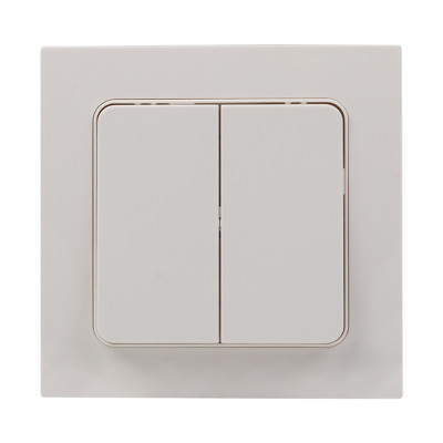 Фотография Стокгольм Выключатель 2-кл. 10А белый EKF PROxima, артикул EXV10-023-10