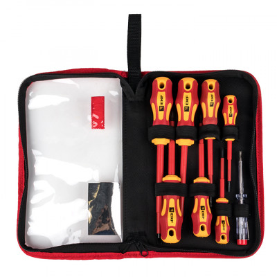 Фотография Набор диэлектрических отверток НИО-08 EKF Master, артикул ndo-08