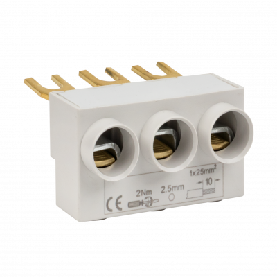 Фотография Блок контактов КМЭ 32-38А EKF AVERES, артикул ctr-add-32-40-av