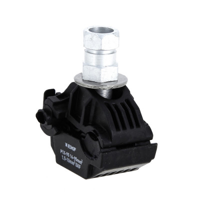 Фотография Зажим прокалывающий ответвительный P1X-95 16-95 мм2 / 1,5-10 мм2 EKF PROxima, артикул p-1x-95