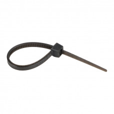 Хомут нейлоновый черный (2,5х80) (100шт.) EKF Basic