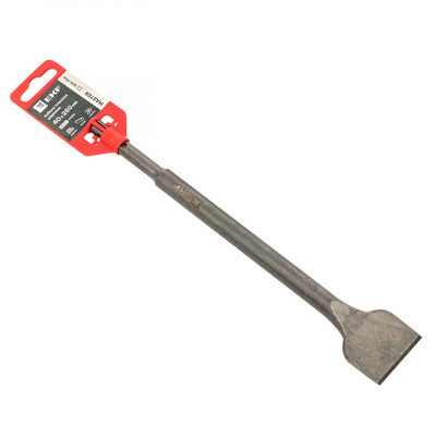 Фотография Зубило плоское широкое SDS-plus 40х250 мм EKF Master, артикул ch-40-250-ms