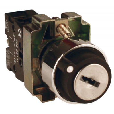 Фотография Переключатель BG61 2P с замком возвратный NO EKF PROxima, артикул xb2-bg61