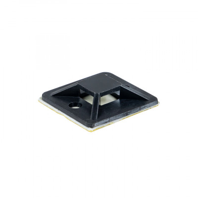 Фотография Площадка самоклеящаяся (20х20мм.) черная (100шт.) EKF, артикул plc-20x20-b