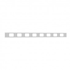 Органайзер кабельный вертикальный для стойки внешний с окнами, ширина 95мм 33U серия EKF PROxima