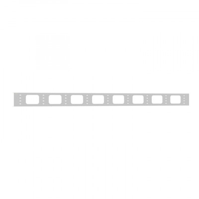 Фотография Органайзер кабельный вертикальный для стойки внешний с окнами, ширина 95мм 33U серия EKF PROxima, артикул ITACOV33