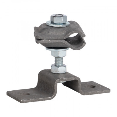 Фотография Держатель проводника на гор. и верт. пов., L=25мм, Ni EKF PROxima, артикул lp-35025-ni