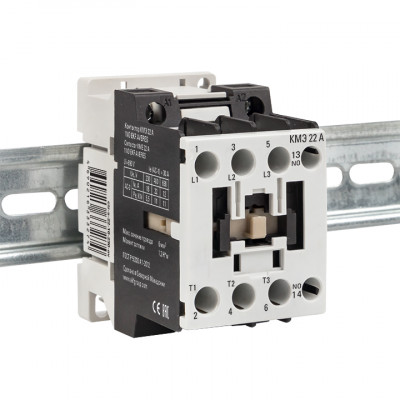 Фотография Контактор КМЭ 22А 1NO 230В АС EKF AVERES, артикул ctr-s-22-10-230-av