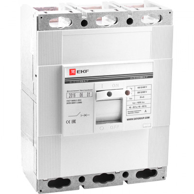 Фотография Выключатель автоматический ВА-99  800/1000А 3P 35кА EKF PROxima, артикул mccb99-800-1000
