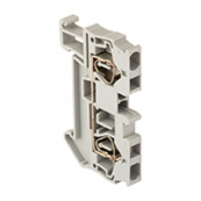 Фотография Колодка клеммная пружинная JXB-ST-4 41А серая EKF PROxima, артикул plc-jxb-st-4