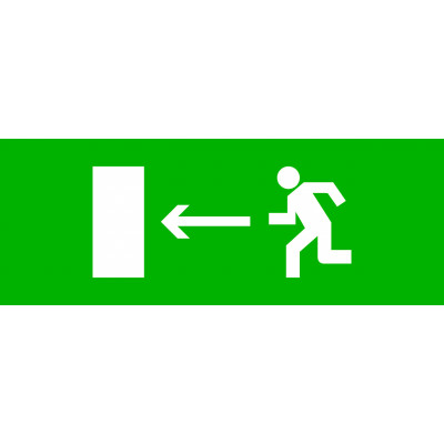 Фотография Пиктограмма Направление налево 320х120мм (для EXIT, SAFEWAY-40) EKF, артикул pkal-01-03
