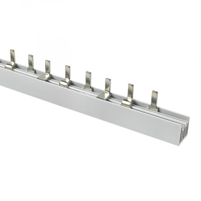 Фотография Шина соединительная типа PIN для 3-ф нагр. 100А 54 мод. EKF PROxima, артикул pin-03-100