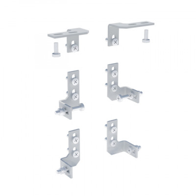 Фотография Комплект крепёжных уголков для монтажной платы (6 шт)  EKF AVERES, артикул AMPF6