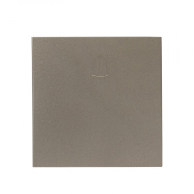 Фотография Валенсия лицевая панель кнопки звонка 10А кашемир EKF PROxima, артикул ESV10-L-026-40