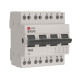 Фотография Трехпозиционный переключатель 4P 16А EKF Basic, артикул tps-4-16