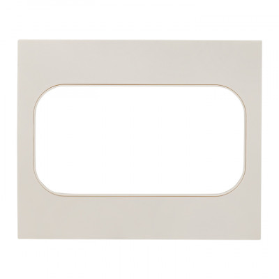 Фотография Стокгольм Рамка для розетки 2-местная белая  EKF PROxima, артикул EYM-G-304-10