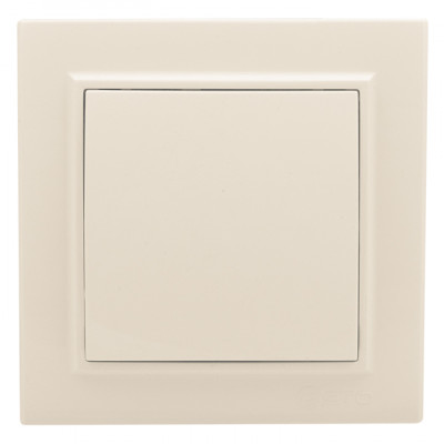 Фотография Минск Кнопка нажимная  СП, 10А, бежевая EKF, артикул ERV10-028-20