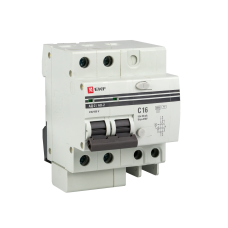 Дифференциальный автомат АД-2 S 50А/100мА (хар. C, AC, электронный, защита 270В) 6кА EKF PROxima