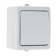 Фотография Венеция Выключатель 1 -клавишный 10А IP54 белый EKF, артикул EVV10-021-10-54
